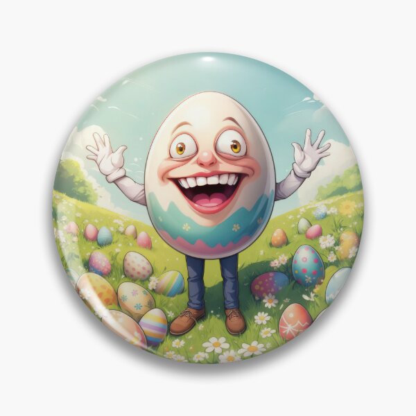Item preview,  funny easter colorful happy egg in the meadow spring,Happy Easter,Easter Humor,Easter Day,funny easter design designed and sold by Expressions-Sel.
