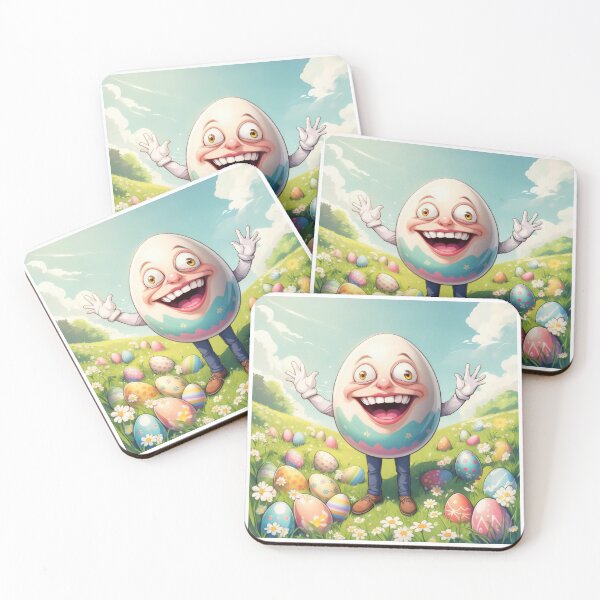 Item preview,  funny easter colorful happy egg in the meadow spring,Happy Easter,Easter Humor,Easter Day,funny easter design designed and sold by Expressions-Sel.