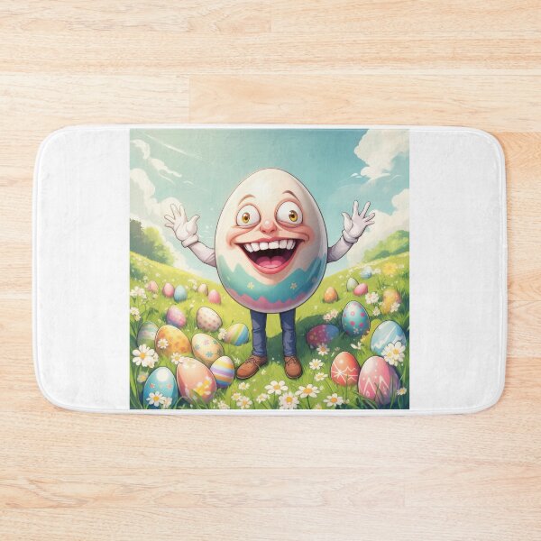 Item preview,  funny easter colorful happy egg in the meadow spring,Happy Easter,Easter Humor,Easter Day,funny easter design designed and sold by Expressions-Sel.