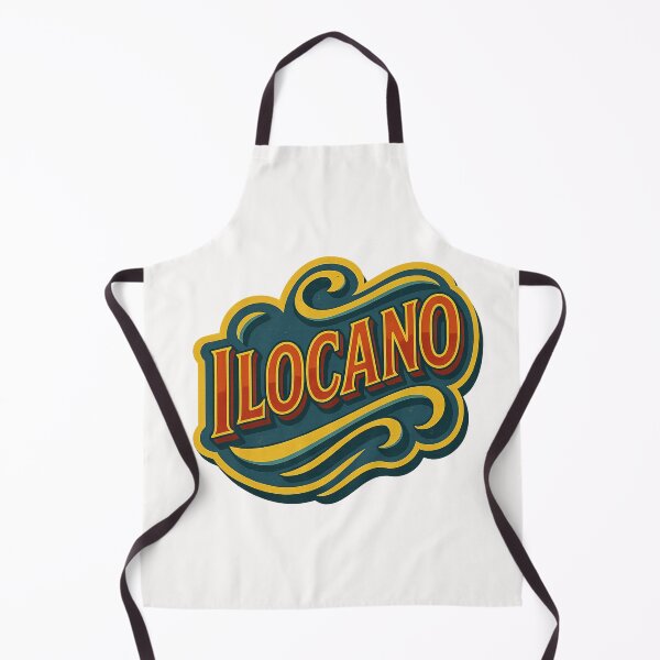 Item preview, Ilocano Lettering with Swirling Retro Motif designed and sold by Places On Earth.