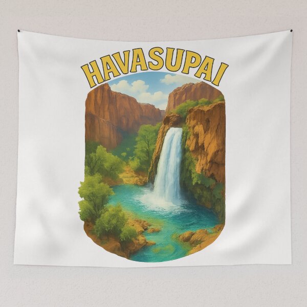 Item preview, Havasupai Falls Arizona Canyon Landscape  designed and sold by Places On Earth.