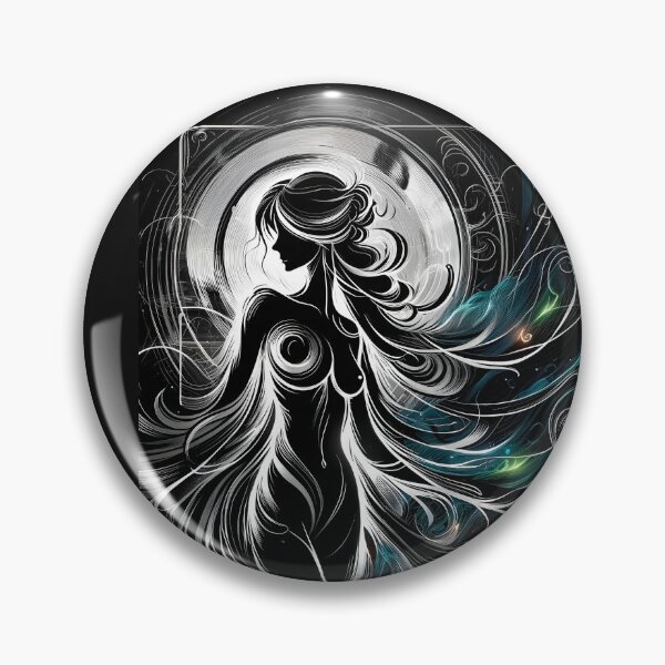 Item preview, Aphrodite  greek mythology art ink calligraphy designed and sold by Truck Stop One.