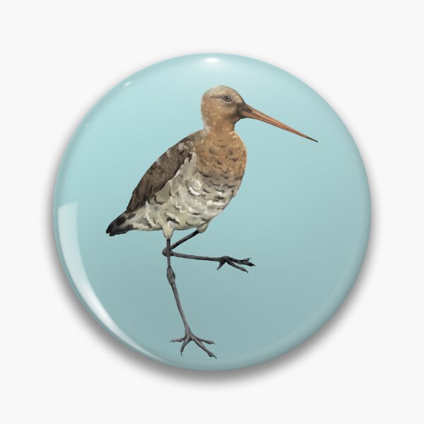Item preview,  Black tailed godwit in the field designed and sold by Bwiselizzy.