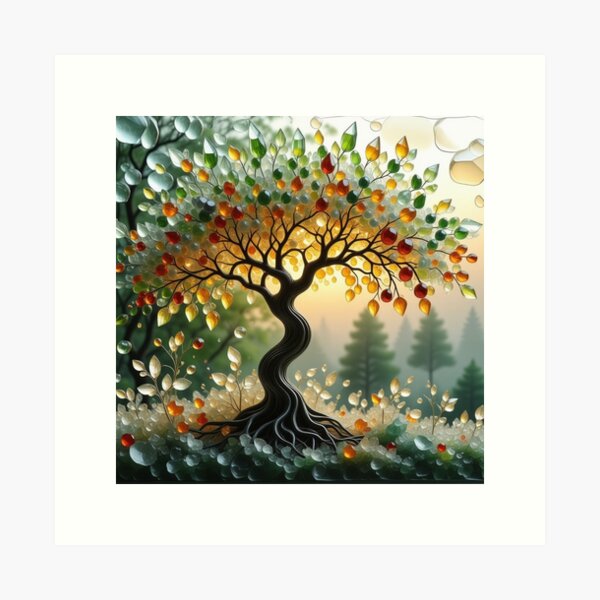 Item preview, Mirror of Dreams Tree of Life with a thousand bubbles designed and sold by MiroirDesSonges.