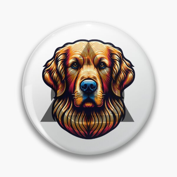 Item preview, Golden Retriever Therian Dogkin designed and sold by Truck Stop One.