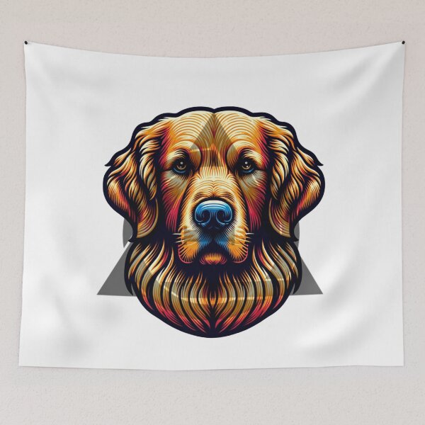 Item preview, Golden Retriever Therian Dogkin designed and sold by Truck Stop One.