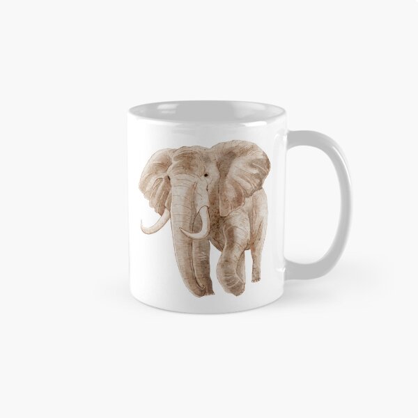 Item preview, Watercolor safari-themed of elephant, hand-painted animal  designed and sold by Art-Beans.