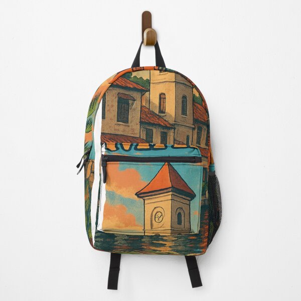 Item preview, Malacca River Colonial Clock Tower Malaysia designed and sold by Places On Earth.