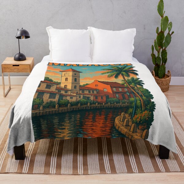 Item preview, Malacca River Colonial Clock Tower Malaysia designed and sold by Places On Earth.