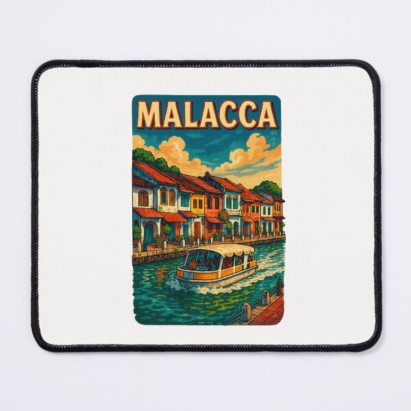 Item preview, Malacca River Cruise and Colorful Shophouses Malaysia designed and sold by Places On Earth.