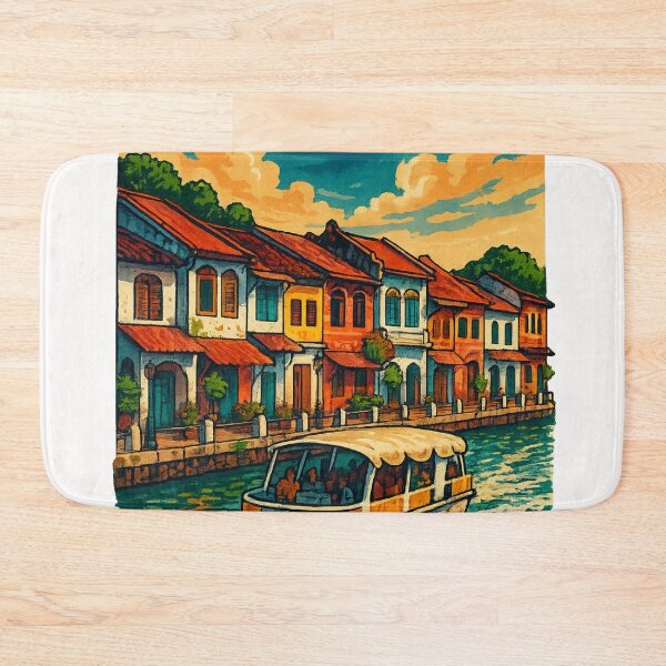 Item preview, Malacca River Cruise and Colorful Shophouses Malaysia designed and sold by Places On Earth.