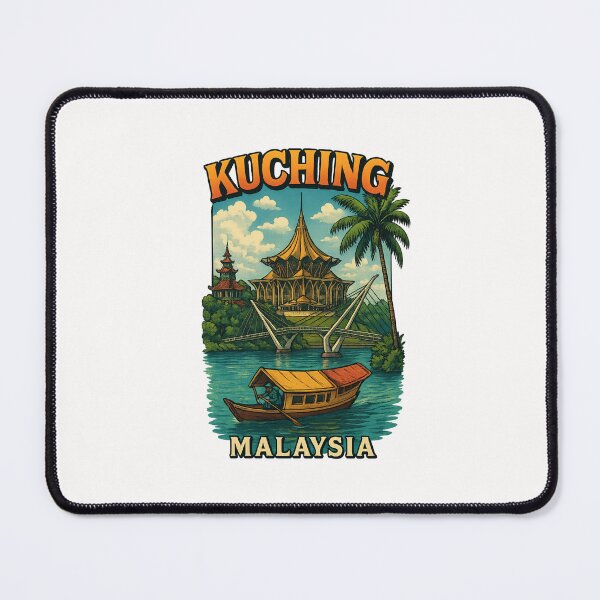 Item preview, Kuching Waterfront Sarawak State Assembly Malaysia designed and sold by Places On Earth.