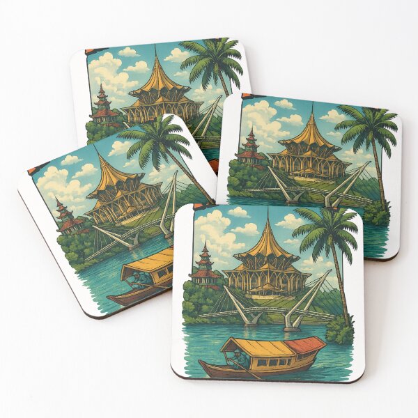 Item preview, Kuching Waterfront Sarawak State Assembly Malaysia designed and sold by Places On Earth.