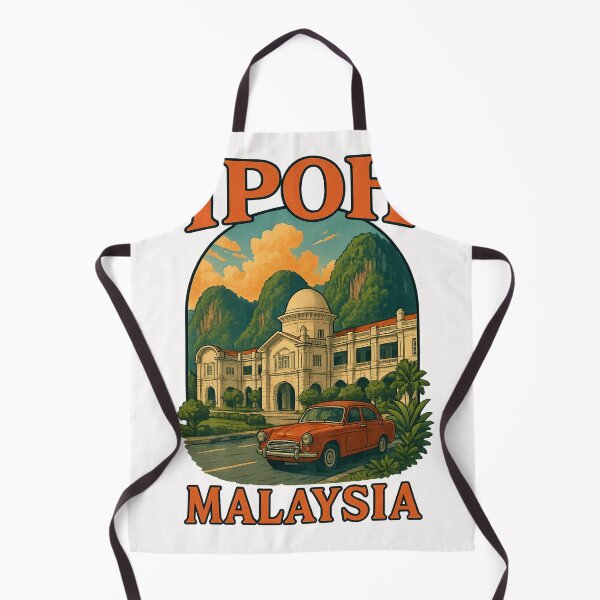 Item preview, Ipoh Railway Station and Vintage Ambassador Car Malaysia designed and sold by Places On Earth.