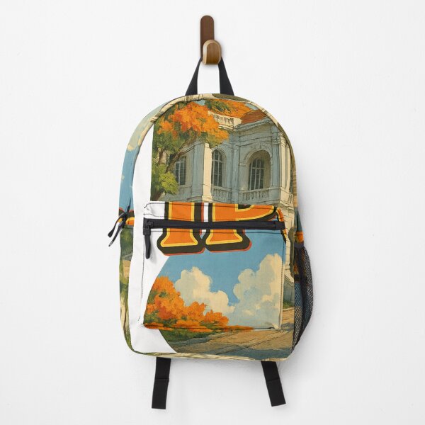 Item preview, Ipoh Colonial Mansion and Blooming Flame Tree Malaysia designed and sold by Places On Earth.
