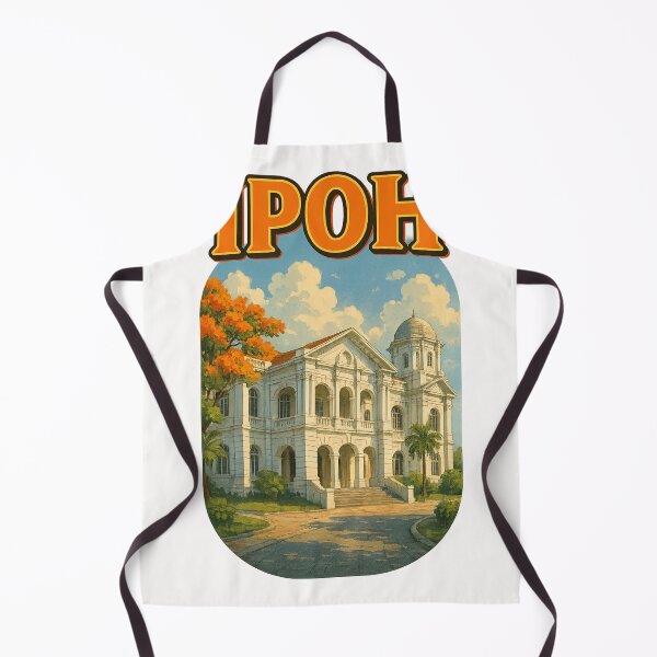 Item preview, Ipoh Colonial Mansion and Blooming Flame Tree Malaysia designed and sold by Places On Earth.