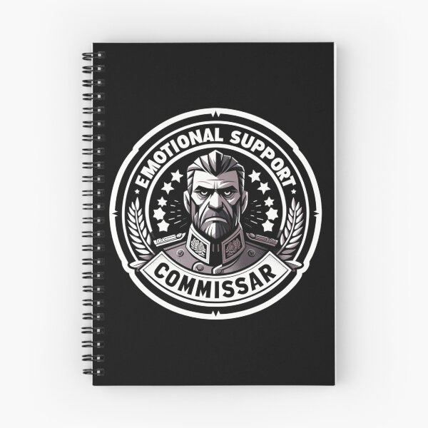 Item preview, Emotional Support Commissar Badge designed and sold by Truck Stop One.