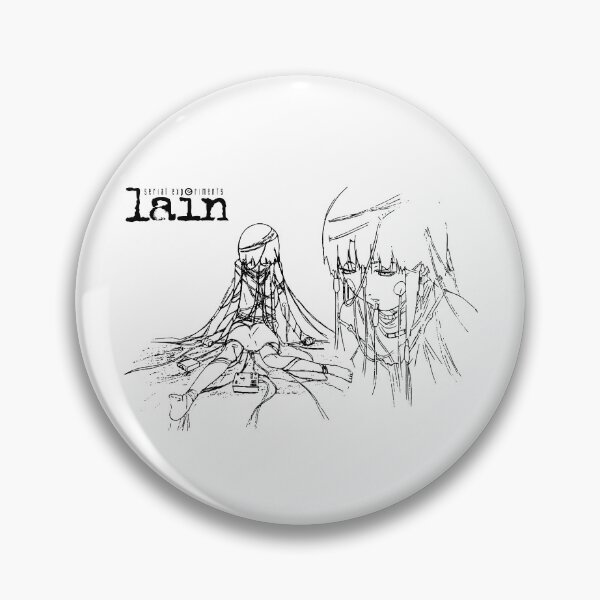 Item preview, Lain Wired Up - black print designed and sold by R-A Designs.