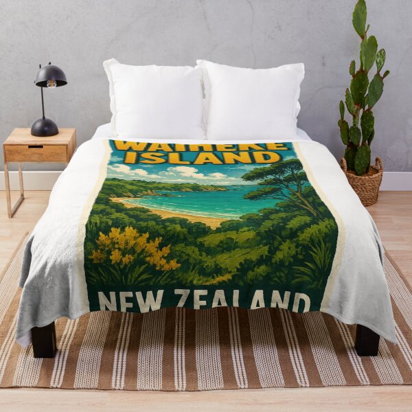 Item preview, Waiheke Island Coastal View New Zealand designed and sold by Places On Earth.