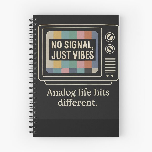 Item preview, No Signal, Just Vibes – Retro TV Test Pattern Glitch Design | 90s Analog Aesthetic Shirt & Sticker designed and sold by Laugh & Rewind .