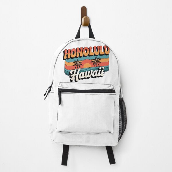 Aperçu de l'œuvre Honolulu Hawaï Rétro créée et vendue par Echo Aesthetics.