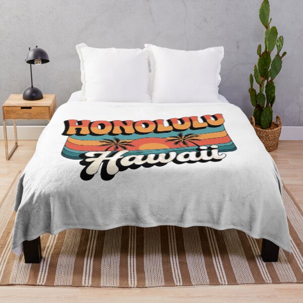 Item preview, Honolulu Hawaii Retro designed and sold by Echo Aesthetics.