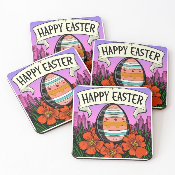 Item preview, Easter egg colored with flowers vintage,Happy Easter,Easter Day,easter illustration designed and sold by Expressions-Sel.