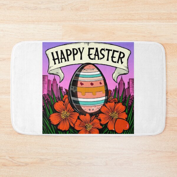 Item preview, Easter egg colored with flowers vintage,Happy Easter,Easter Day,easter illustration designed and sold by Expressions-Sel.