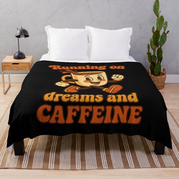 Item preview, Running on dreams and caffeine designed and sold by Design_Your_Day.
