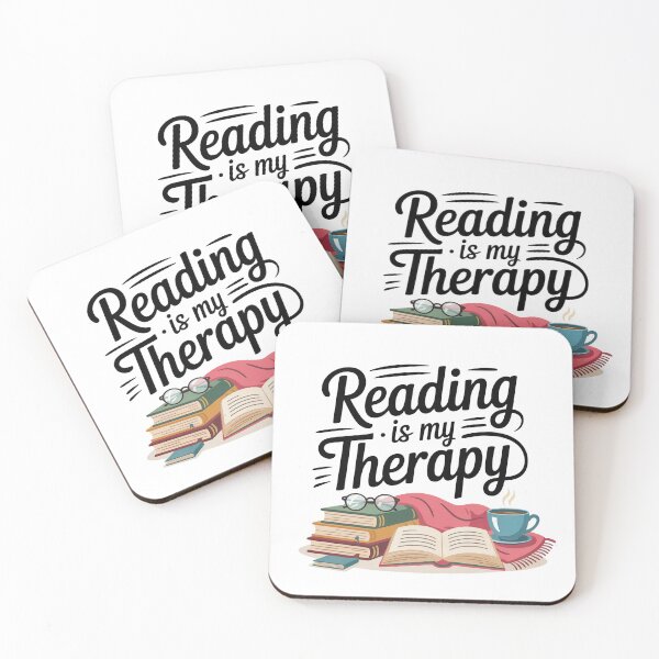 Item preview, Reading is My Therapy designed and sold by CraftsEtc.