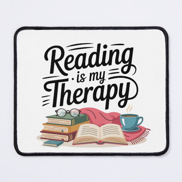 Item preview, Reading is My Therapy designed and sold by CraftsEtc.