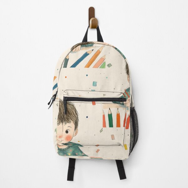 Vista previa del artículo con la obra «Dibujo de un niño lindo: un niño dulce y caprichoso», diseñado y vendido por bapupa.
