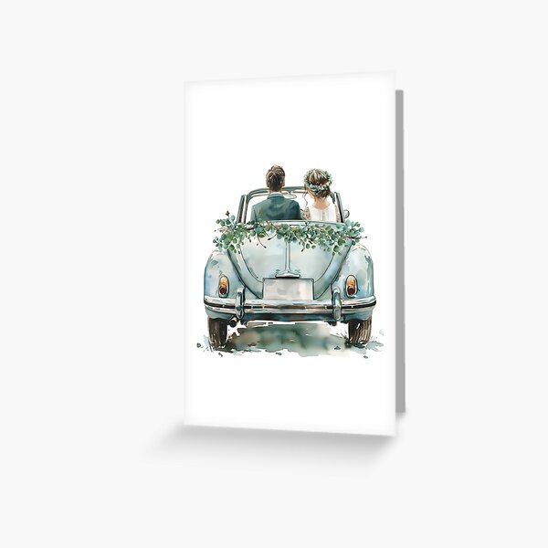 Item preview, Just Married Vintage Romance designed and sold by kayroodesign.