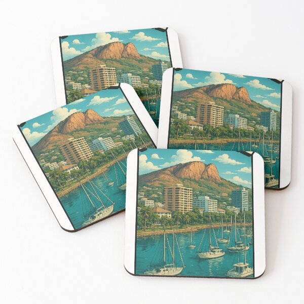 Item preview, Townsville Castle Hill and Marina North Queensland designed and sold by Places On Earth.