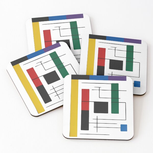 Item preview, "Neon Circuit" – Linear Rhythm of Color designed and sold by THKR-Co.