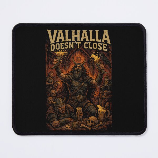 Item preview, Valhalla Doesn’t Close – Viking Metal Party designed and sold by DreamCraze.