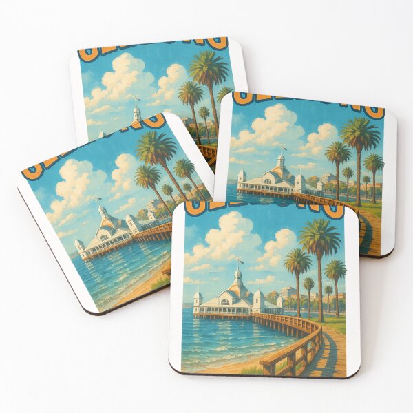 Item preview, Geelong Pavilion and Curved Promenade Victoria designed and sold by Places On Earth.