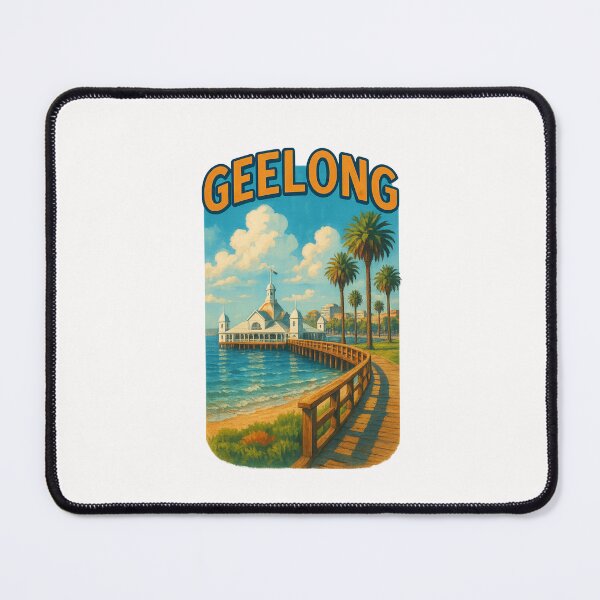 Item preview, Geelong Pavilion and Curved Promenade Victoria designed and sold by Places On Earth.