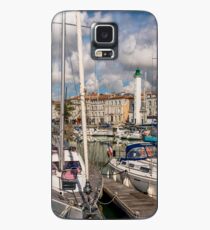 View of yachts in the old port, La Rochelle France Case/Skin for Samsung Galaxy
