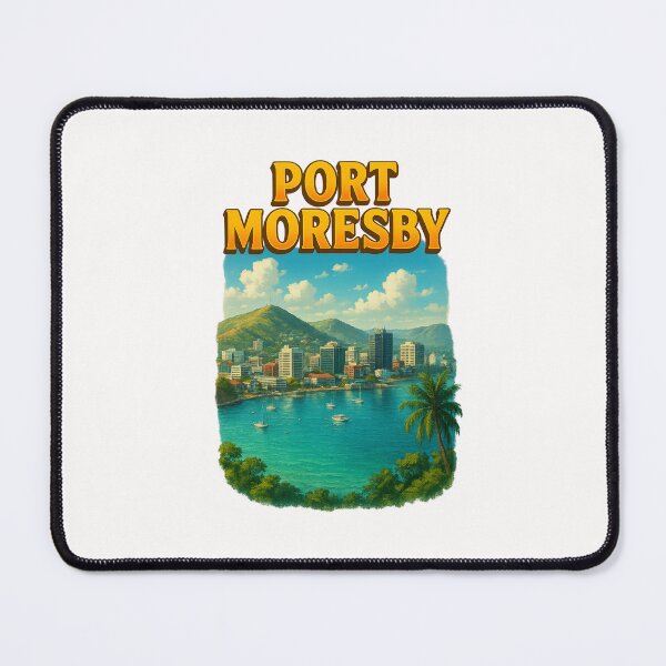 Item preview, Port Moresby Skyline and Ela Beach Papua New Guinea designed and sold by Places On Earth.
