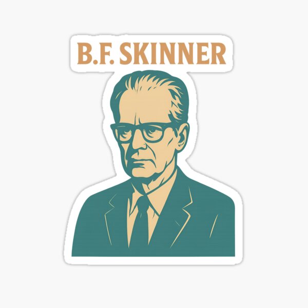 Item preview, B.F. Skinner Psychology graphic art designed and sold by MPAlex.