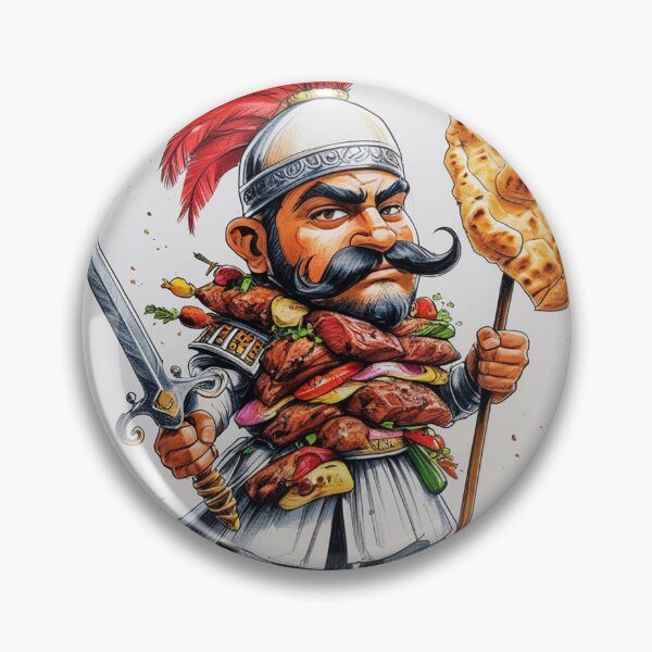 Item preview, Janissary Döner – Ottoman Kebab Warrior designed and sold by Blueangelgal.