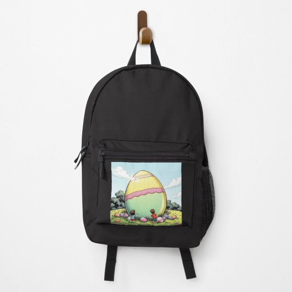 Item preview,  Easter egg colored in a meadow with children spring,Happy Easter,Easter Day,easter illustration designed and sold by Expressions-Sel.