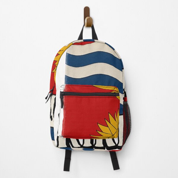 Item preview, Kiribati National Flag with Ocean Waves and Frigatebird designed and sold by Places On Earth.