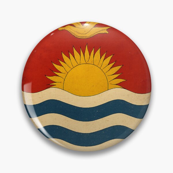 Item preview, Kiribati Heritage Symbol with Sun and Frigatebird designed and sold by Places On Earth.