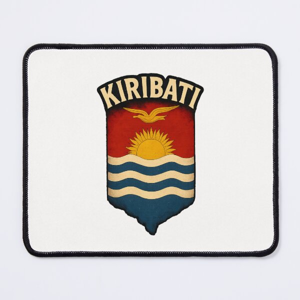 Item preview, Kiribati Heritage Symbol with Sun and Frigatebird designed and sold by Places On Earth.