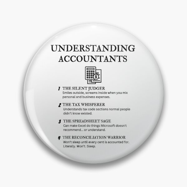 Item preview, Understanding Accountants – Funny Finance Job Titles for CPAs designed and sold by PsyFlow35.