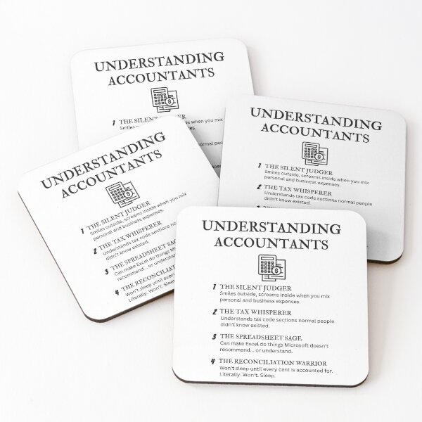 Item preview, Understanding Accountants – Funny Finance Job Titles for CPAs designed and sold by PsyFlow35.