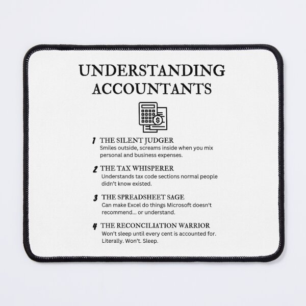 Item preview, Understanding Accountants – Funny Finance Job Titles for CPAs designed and sold by PsyFlow35.