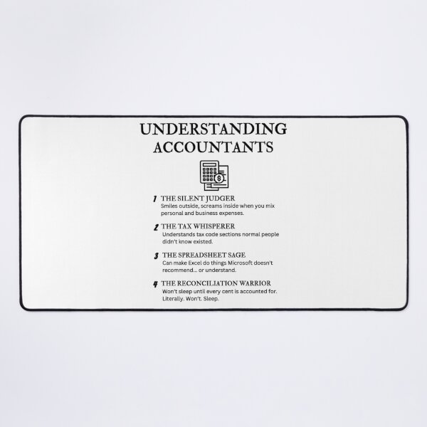 Item preview, Understanding Accountants – Funny Finance Job Titles for CPAs designed and sold by PsyFlow35.